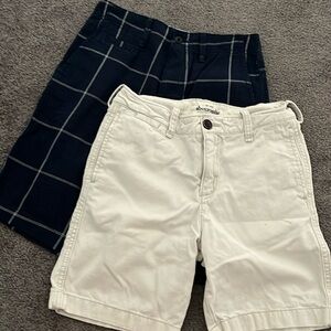 Vans and Abercrombie Boys shorts